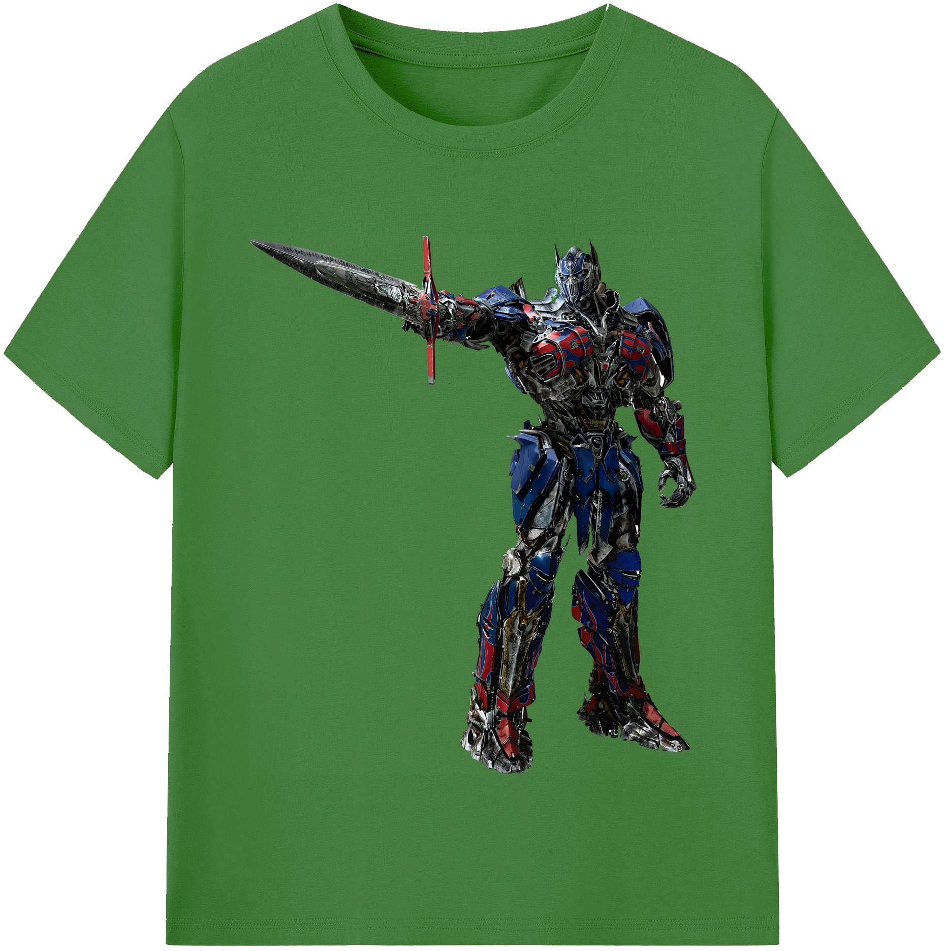 （画像用） Transformers トランスフォーマー レディースカジュアルプリントTシャツ（綿100％）
